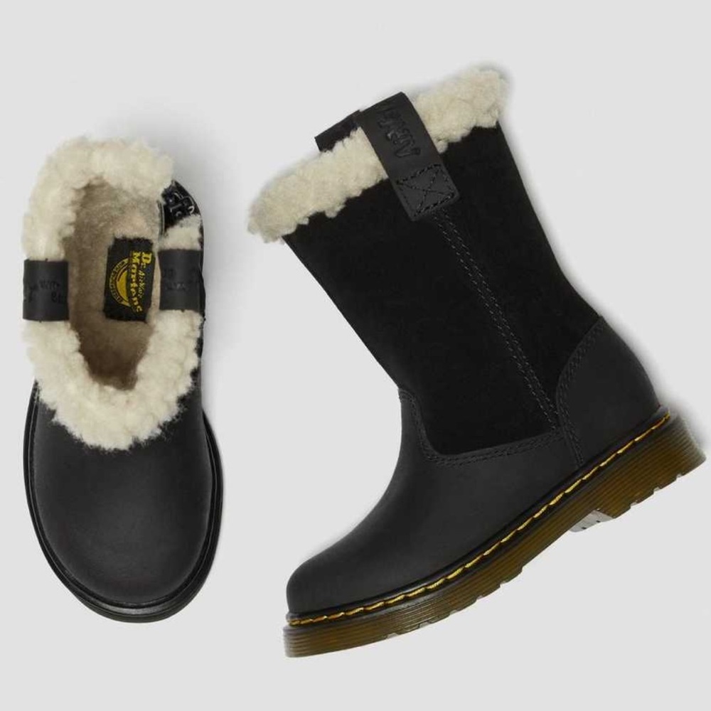 NEW TODDLER JUNEY FAUX FUR LINED TALL BOOTS IN 9